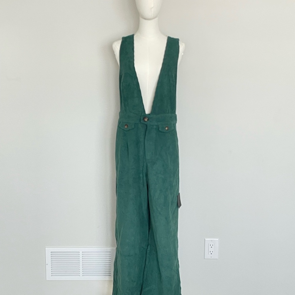 Lulu's Teal Overalls